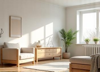 Aménagement intérieur scandinave