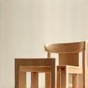 Mobilier sur-mesure : chaise et table en chêne massif
